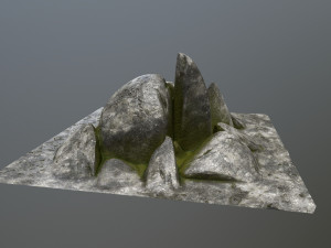 rock Modello 3D