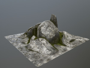 rock Modello 3D