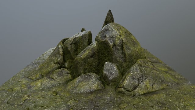 rock Modelo 3D .c4d .max .obj .3ds .fbx .stl .blend 