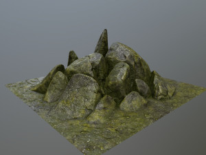 rock Modelo 3D