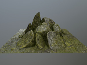 rock Modelo 3D
