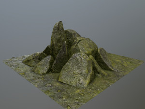 rock Modelo 3D
