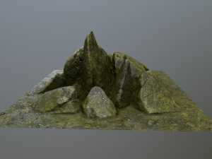 rock Modelo 3D