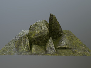 rock Modelo 3D
