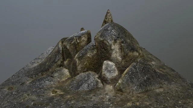 rock 3D Model .c4d .max .obj .3ds .fbx .stl .blend 