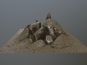 rock 3Dモデル