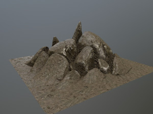 rock 3Dモデル