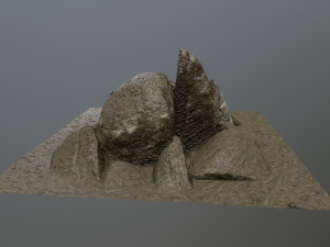 rock 3Dモデル