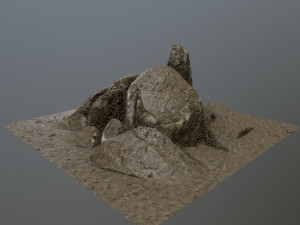 rock 3Dモデル