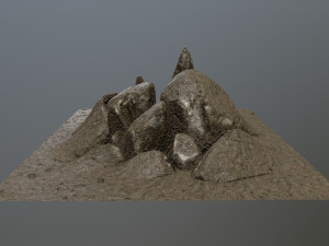 rock 3Dモデル