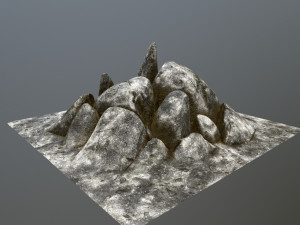 rock Model 3D