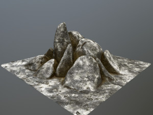 rock Model 3D