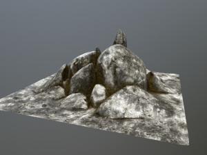 rock Model 3D
