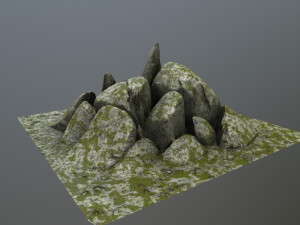 rock Modelo 3D