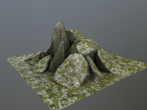 rock Modelo 3D
