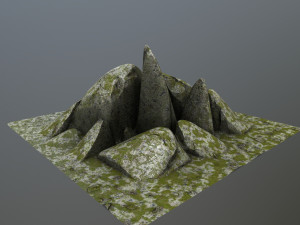 rock Modelo 3D