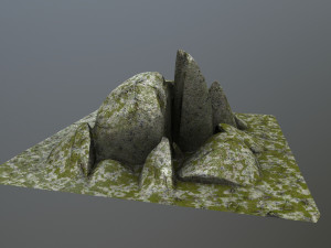 rock Modelo 3D