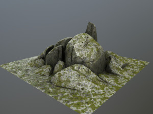 rock Modelo 3D