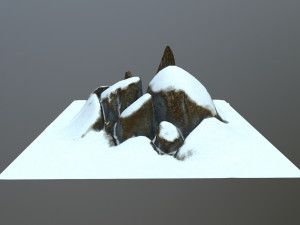 rock Modello 3D