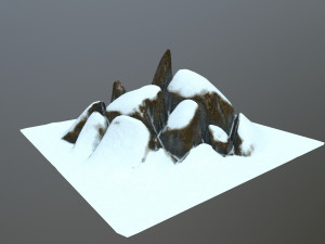 rock Modello 3D