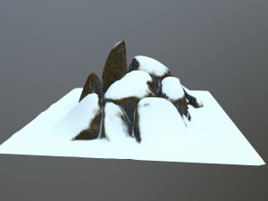 rock Modello 3D