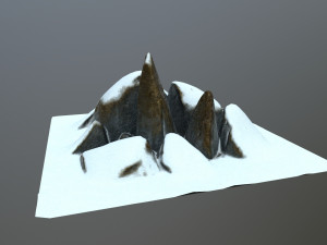 rock Modello 3D