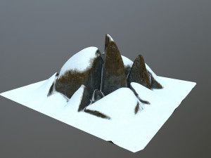 rock Modello 3D