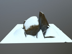 rock Modello 3D