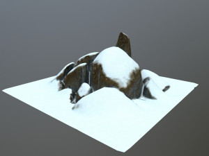 rock Modello 3D