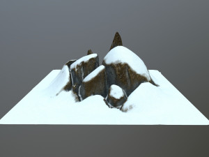 rock Modello 3D
