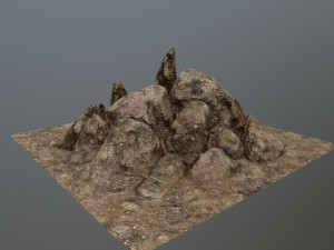 rock 3D मॉडल
