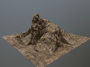 rock 3D मॉडल