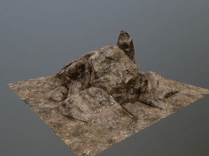 rock 3D मॉडल