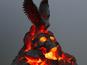 skull gate 3D मॉडल