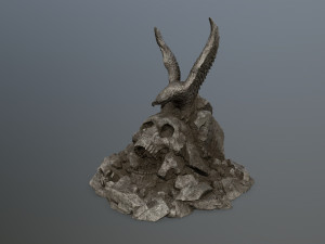 skull gate 3D Model