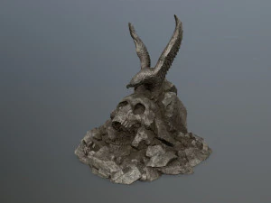skull gate 3D Model
