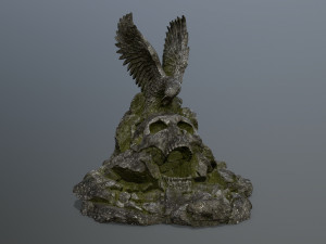 skull gate Modelo 3D