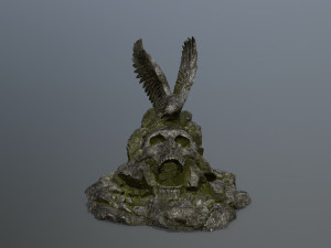 skull gate Modelo 3D