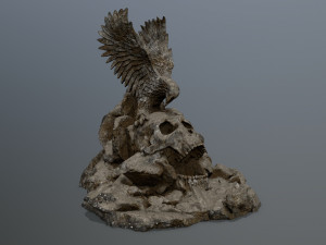 skull gate 3D 모델