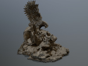 skull gate 3D 모델