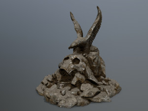 skull gate 3D 모델