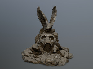 skull gate 3D 모델