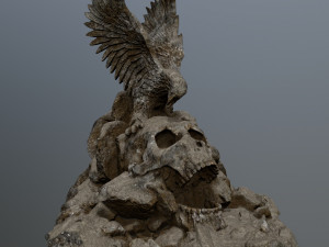 skull gate 3D 모델