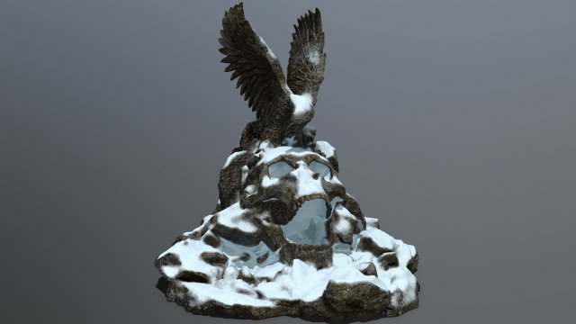 skull gate 3D Модель .c4d .max .obj .3ds .fbx .stl .blend 