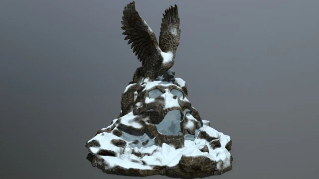 porta del teschio Modello 3D .c4d .max .obj .3ds .fbx .stl .blend 