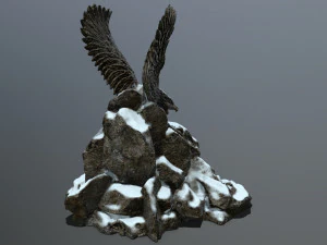 porta del teschio Modello 3D