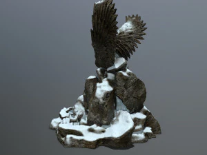 porta del teschio Modello 3D