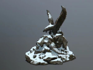 porta del teschio Modello 3D