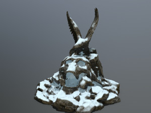 skull gate 3D Модель