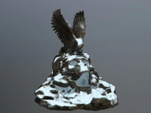 porta del teschio Modello 3D